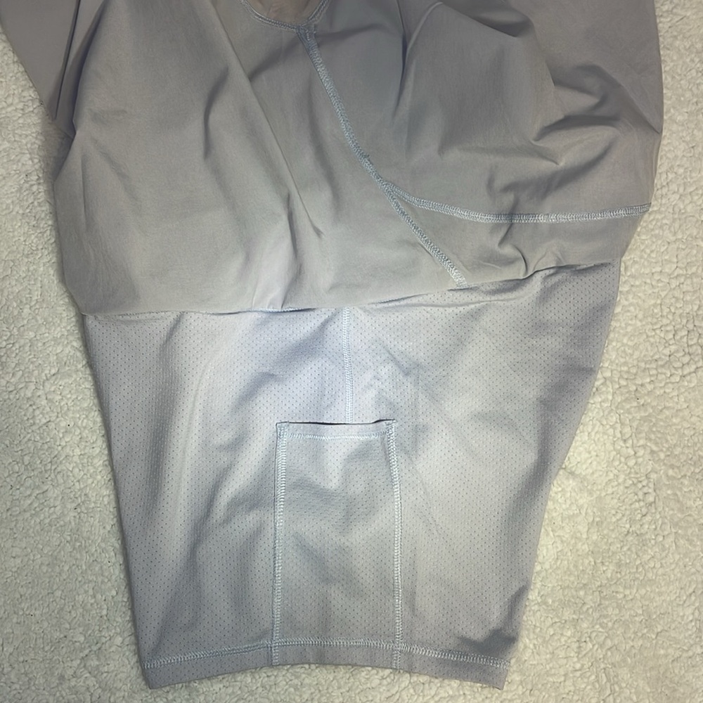 Calia by Carrie Underwood Tulip Hem Skort | Gray | Size Large - Picture 6 of 12